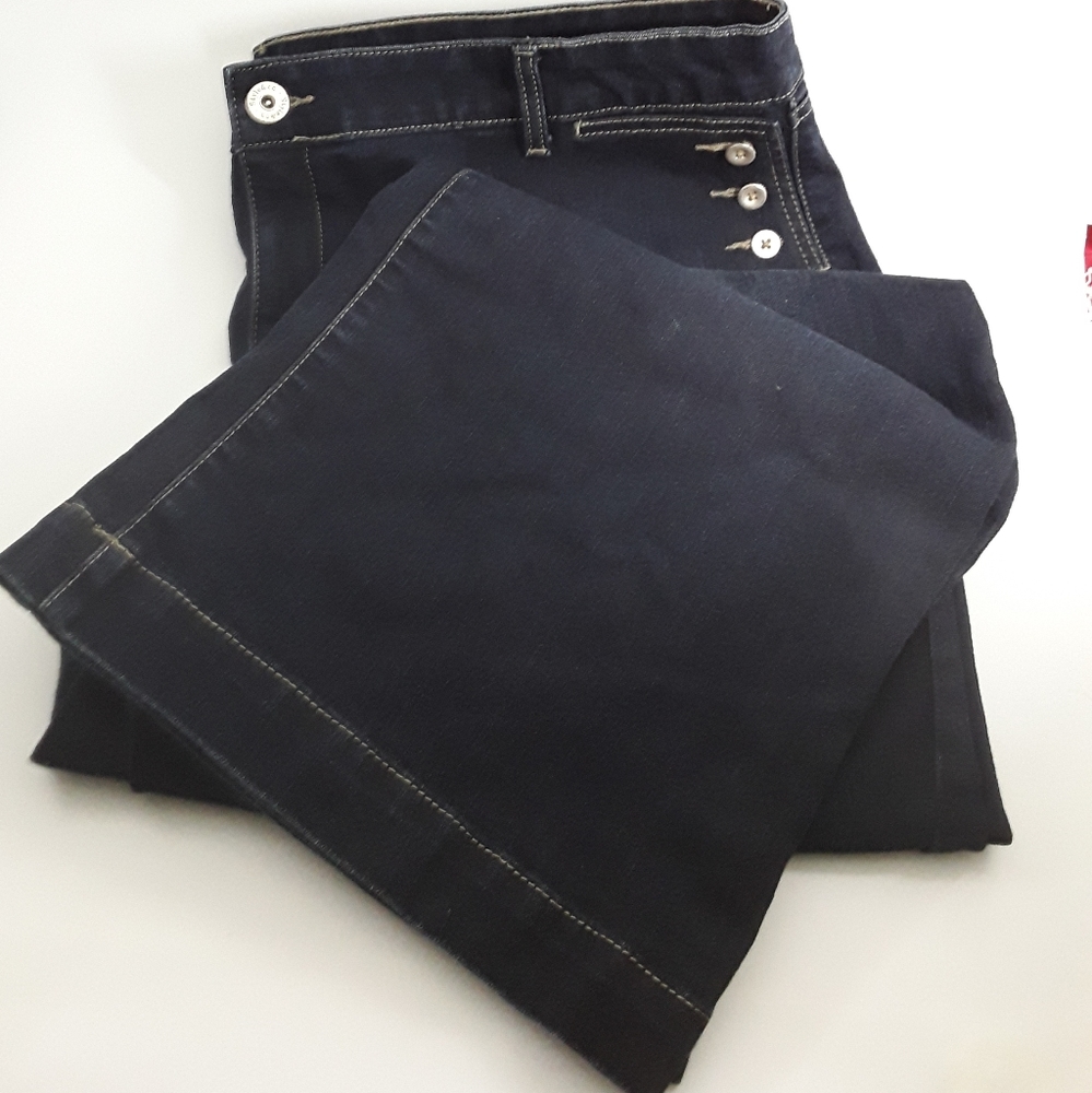 Womens Plus Size 22 Style & Co. Demin Trouser Jean NWOT